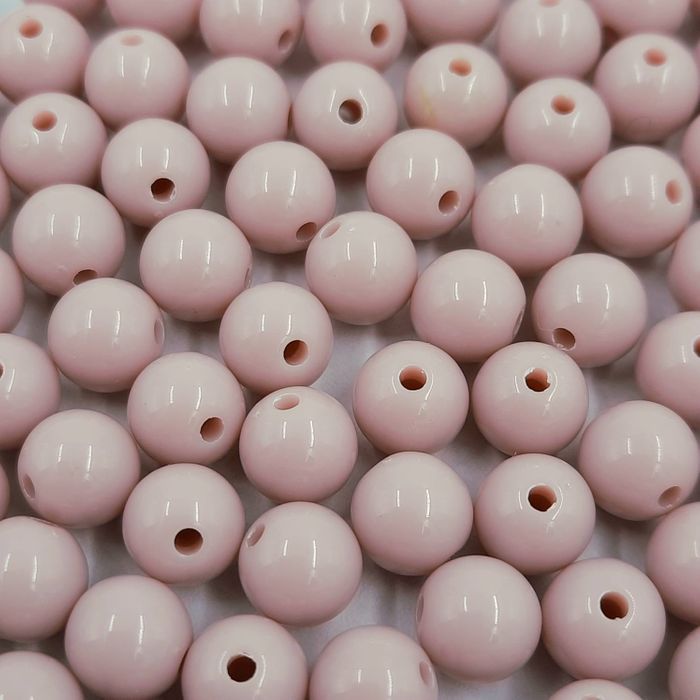 Bolinha Leitosa Lilás Claro - 8mm 25g