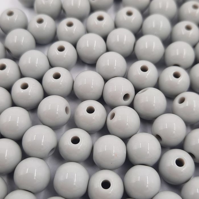Bolinha Leitosa Cinza Claro 14 - 8mm 25g