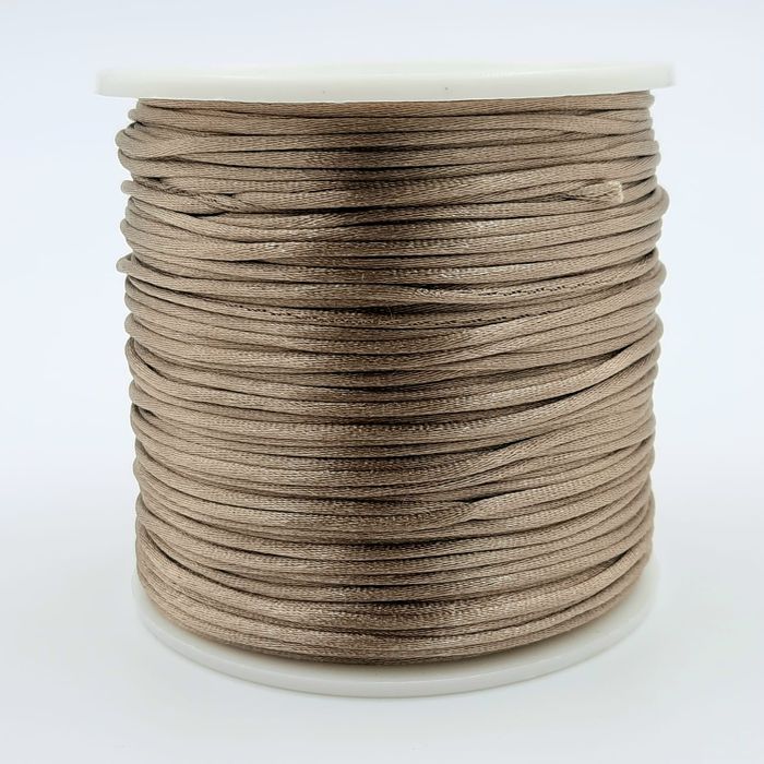 Fio Rabo de Rato Marrom Claro 298 - 01mm com 100 metros