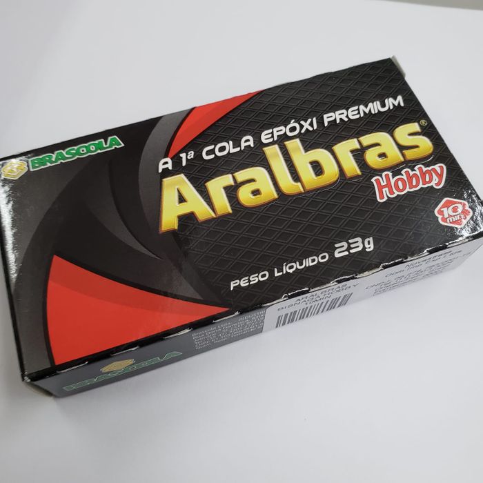 Cola Aralbras Hobby - 10 Minutos com 1 Peça