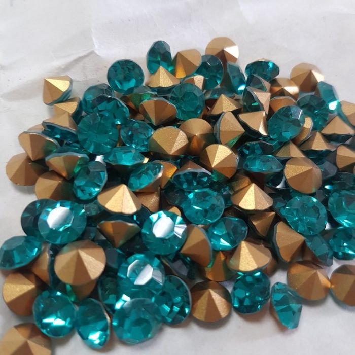 Strass Preciosa Blue Zircon - SS14,5/PP28(3,50-3,60mm) 1.440 Peças
