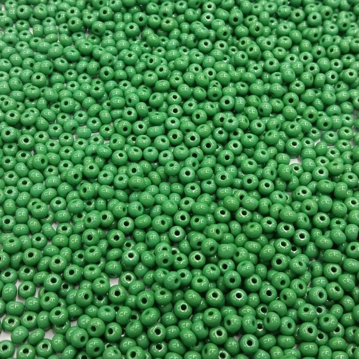 Miçanga Preciosa Ornela Fosca Verde - 15/0(1,5mm) 100g