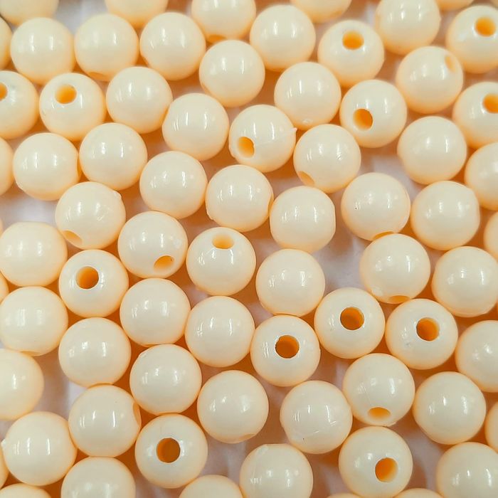 Bolinha Fosca Creme - 8mm 25g