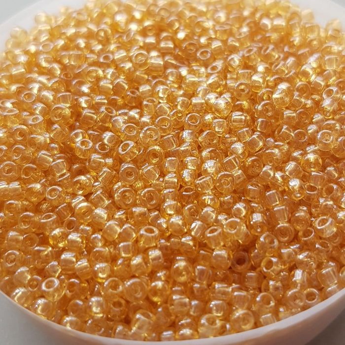 Miçanga Japonesa Mel médio - 11/0(2,1mm) 500g