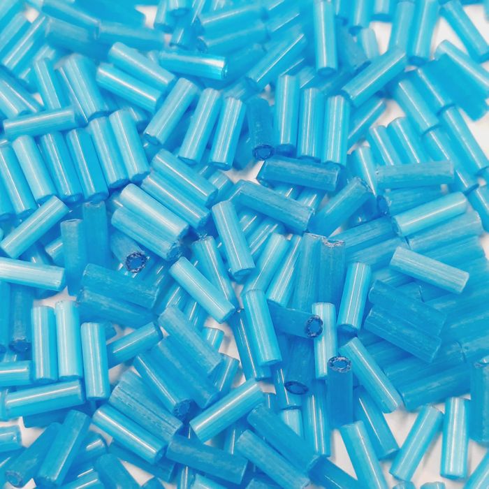 Canutilho Preciosa Ornela Azul Seda 65021 - 3Polegada(7mm) 500g