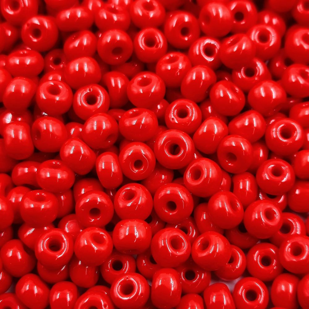 Miçanga Indiana Fosca Vermelho 93170 - 6/0(4,1mm) 500g