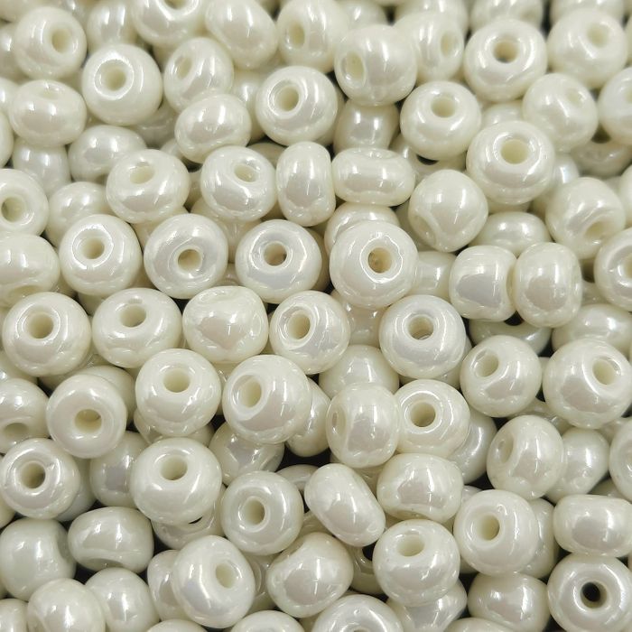 Miçanga Asmara Fosca Perolada Champagne 46105 - 6/0(4,1mm) 500g
