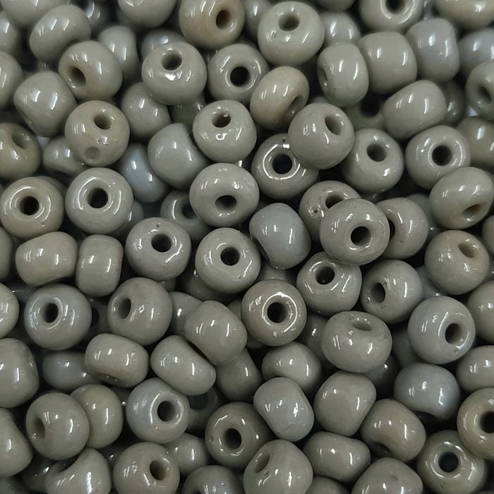 Miçanga Asmara Fosca Cinza 43020 - 6/0(4,1mm) 500g
