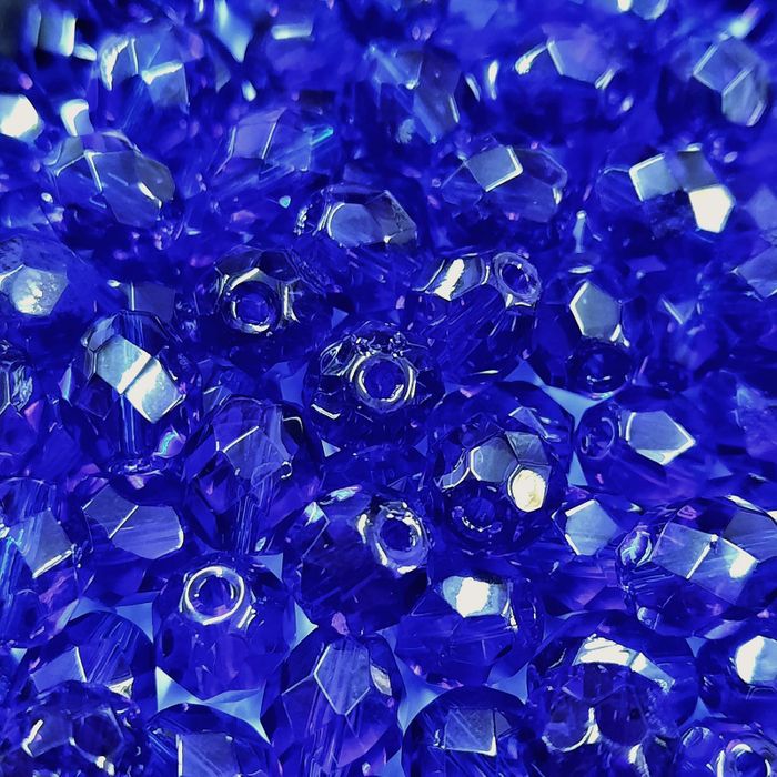 Cristal Facetado Asmara Sapphire - 6mm 1.200Peças