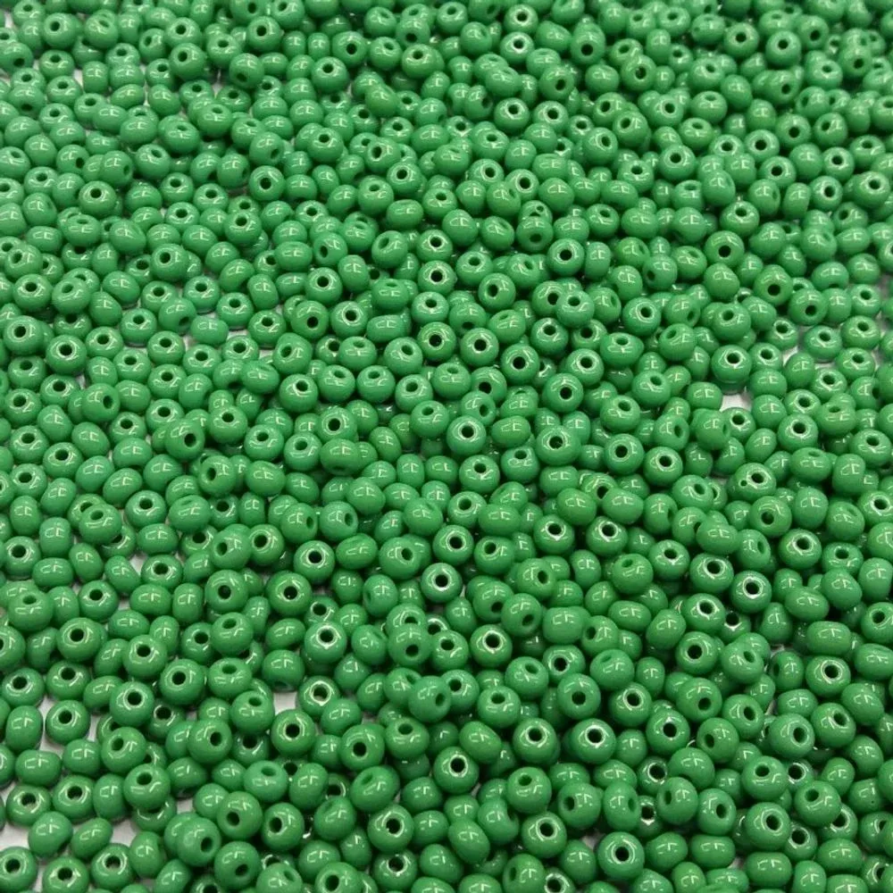 Miçanga Preciosa Ornela Fosca Verde - 15/0(1,5mm) 25g
