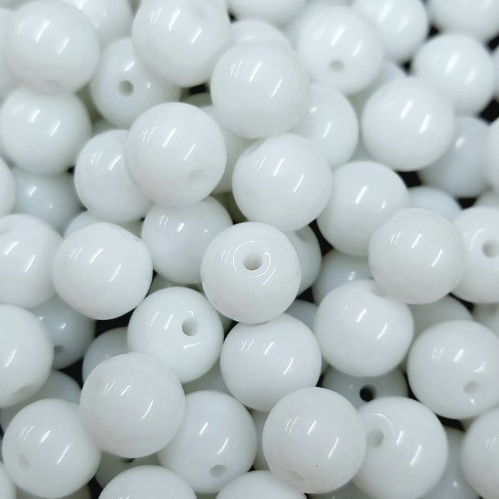 Porcelana Chinesa Fosca Branca 13 - 8mm 500g