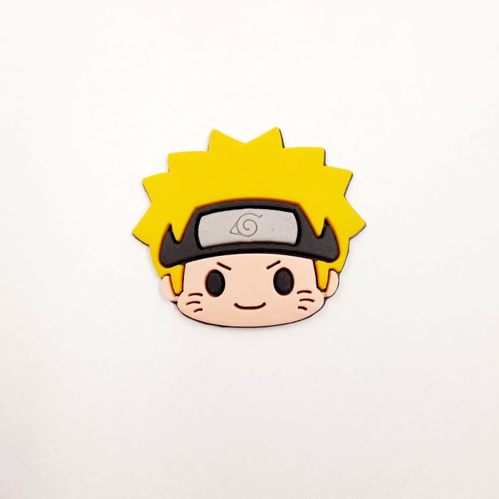 Aplique Emborrachado Naruto - 42x36mm 1 Peça