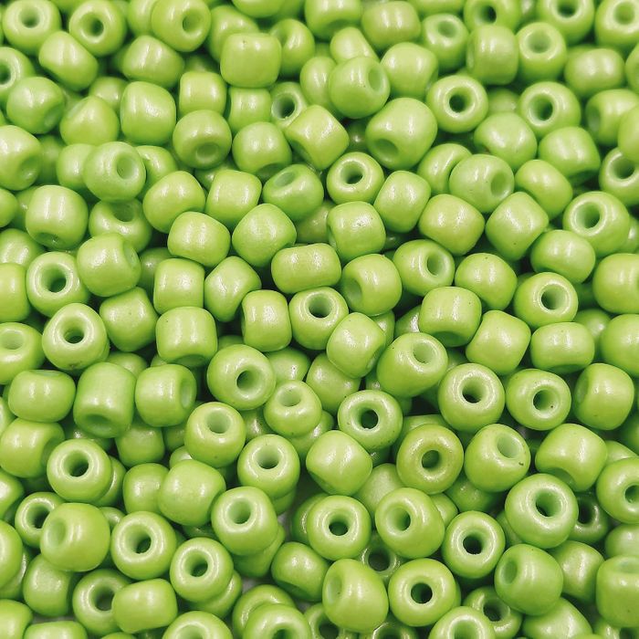 Miçanga Chinesa Fosca Verde Claro 5506 - 6/0(4,1mm) 500g
