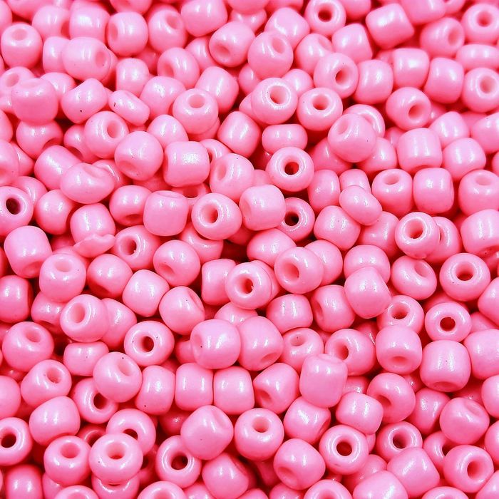 Miçanga Chinesa Fosca Rosa 5514 - 6/0(4,1mm) 500g