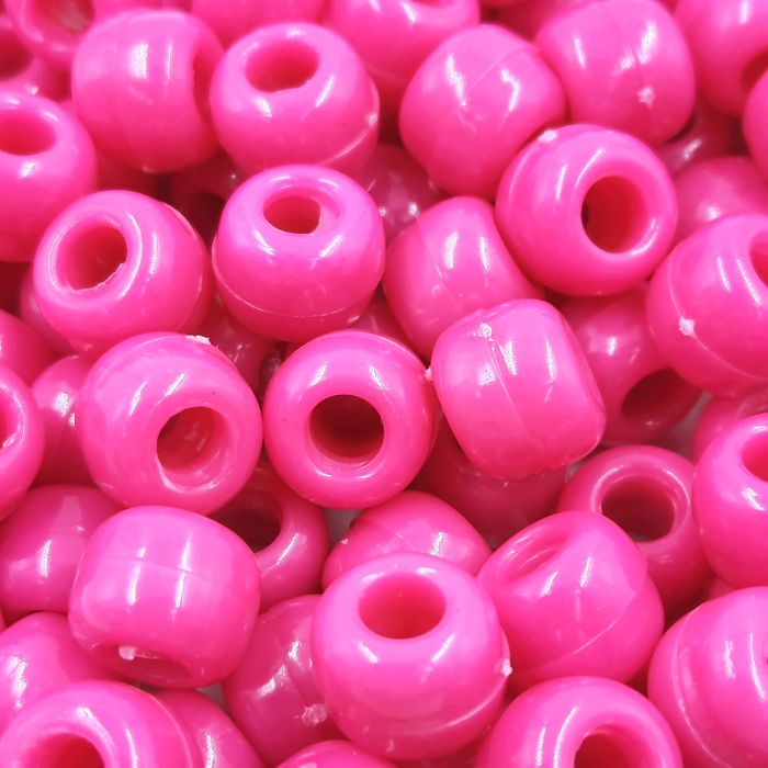 Miçanga Tererê Fosco Rosa 12 - 10mm 250g Aprox. 560 Peças