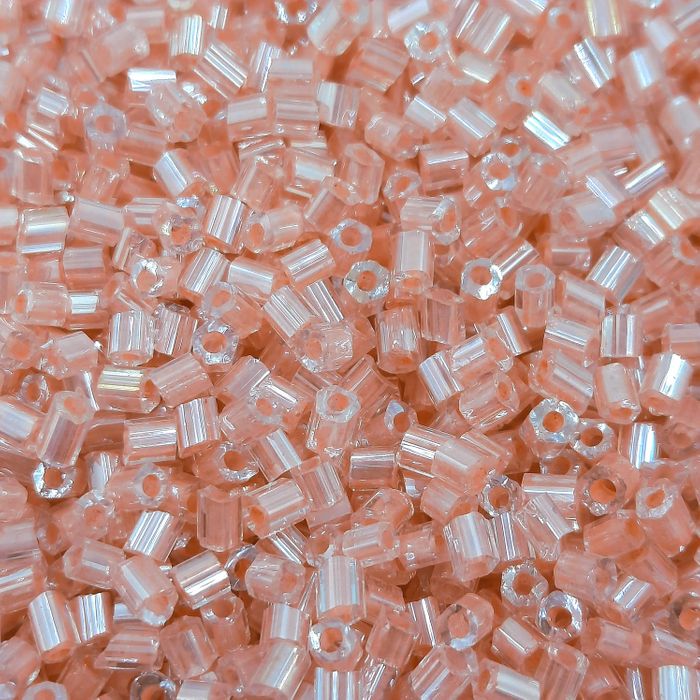 Vidrilho Indiano Salmão P125 - 11/0 500g