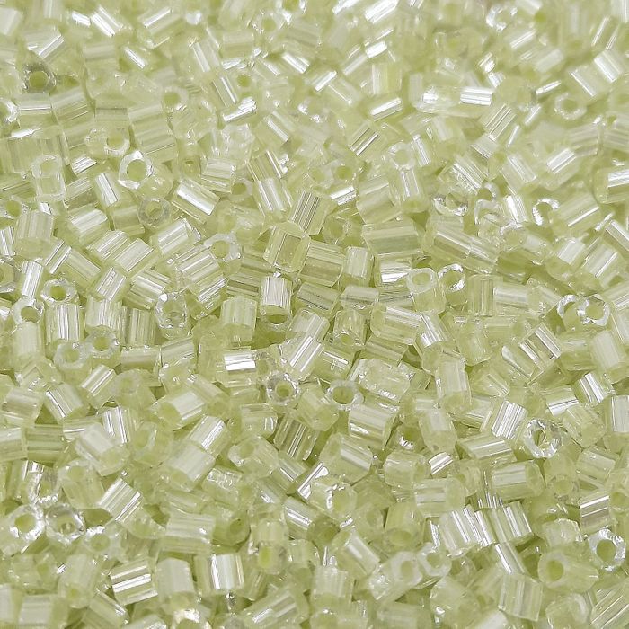 Vidrilho Indiano Transparente Amarelo Claro P29 - 11/0 500g