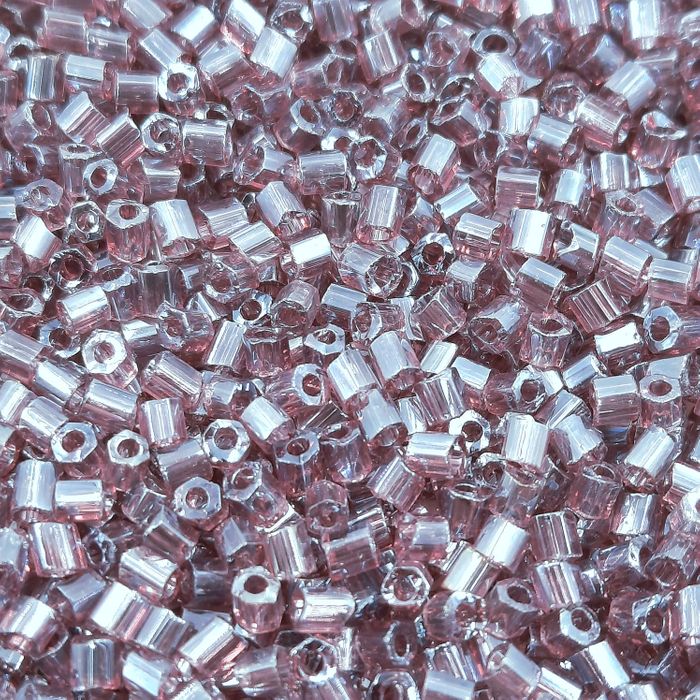 Vidrilho Indiano Transparente Ametista Claro 26010 - 11/0 500g