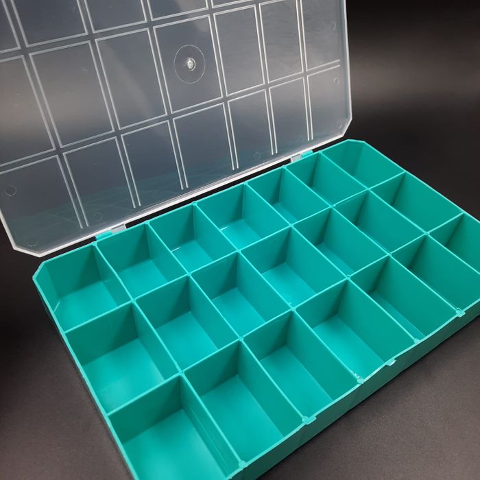 Caixa Organizadora Tiffany 21 Divisórias - 30x18cm 1 Peça