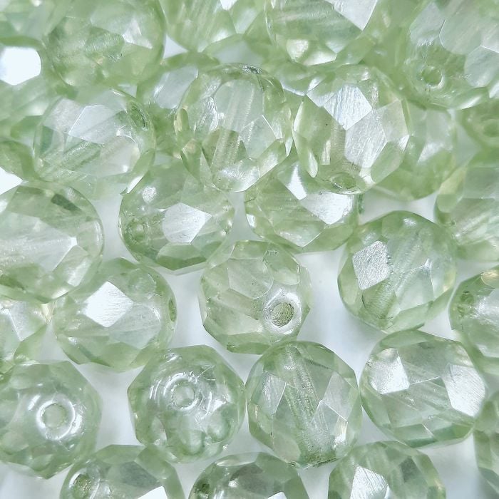 Cristal Facetado Cry Green Luster 0030/14457 - 8mm 1.200 Peças