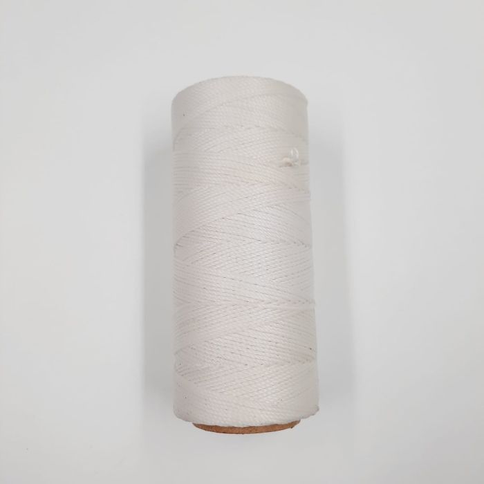 Linha Encerada (Cordonê) Branco - Com 100 metros