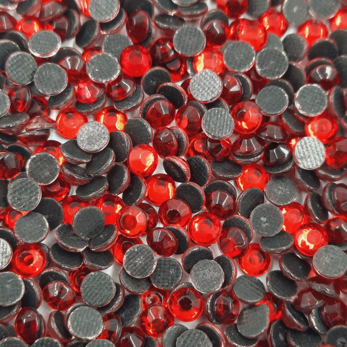 Strass Base Reta Hotfix Chinês Vermelho - SS16(3,80-4,00mm) 34g Aprox. 1.440 Peças