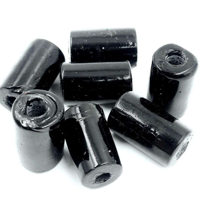 Firma Indiana Artesanal Preta 13 - 12x20mm 40Peças