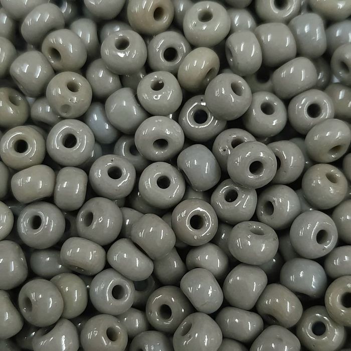 Miçanga Asmara Fosca Cinza 43020 - 6/0(4,1mm) 25g