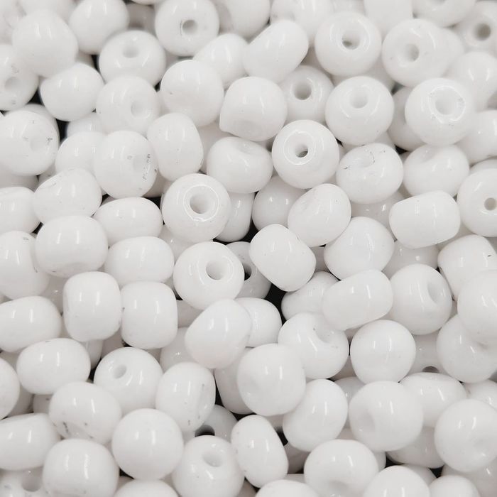Miçanga Asmara Fosca Branca 03050 - 11/0(2,1mm) 500g