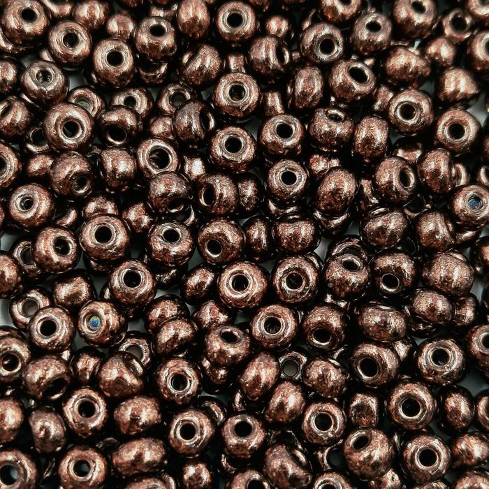 Miçanga Asmara Bronze Escuro MB1 - 6/0(4,1mm) 500g