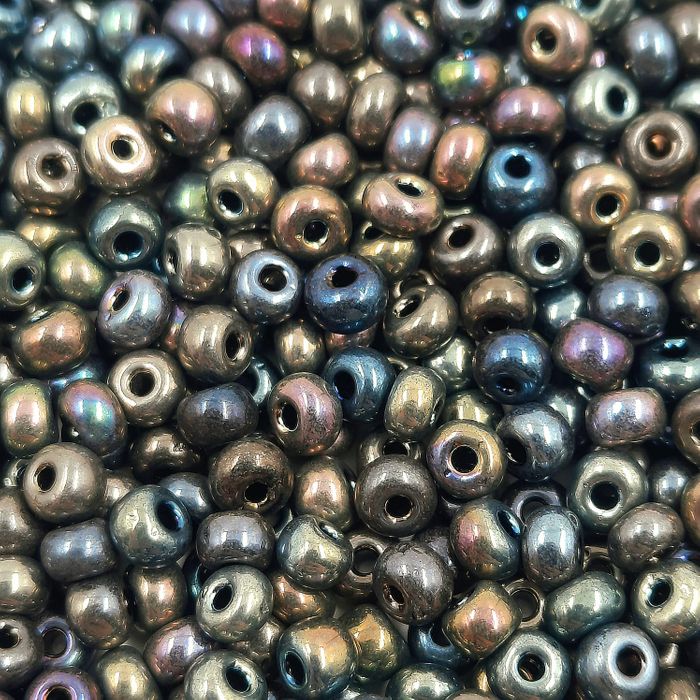 Miçanga Asmara Fosca Color Aurora Boreal 34070 - 9/0(2,6mm) 500g