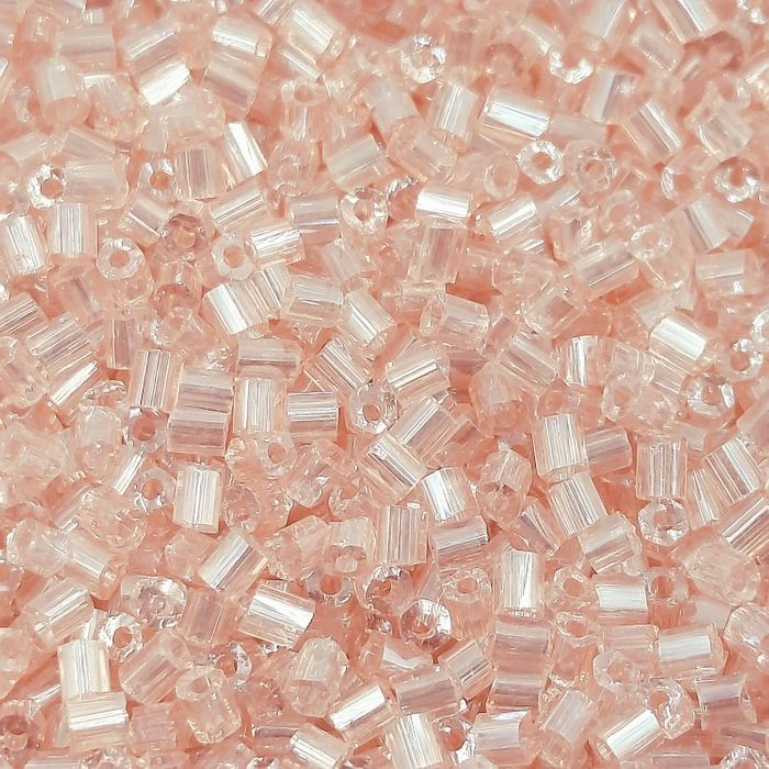 Vidrilho Gold Transparente Rosa 109A - 9/0 500g