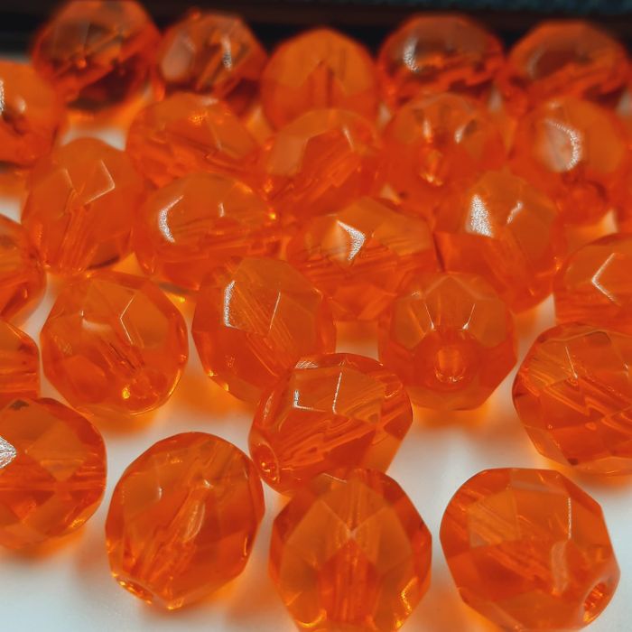 Cristal Facetado Indiano Hyacinth - 8mm 20 Peças