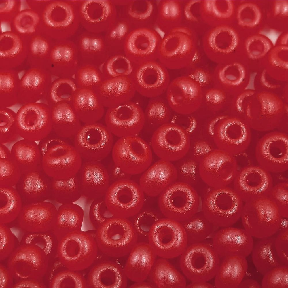 Miçanga Preciosa Ornela Fosca Vermelha Especial 1995 - 6/0(4,1mm) 25g