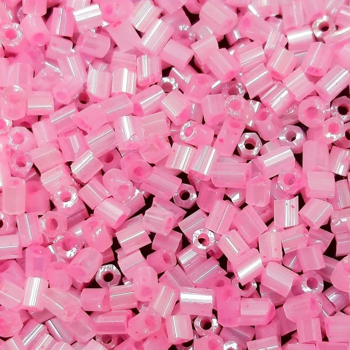 Vidrilho Perolado Rosa 02 - 11/0 25g Aprox. 1.200 peças