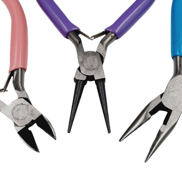 Kit Alicates para Bijuterias - 3 Peças