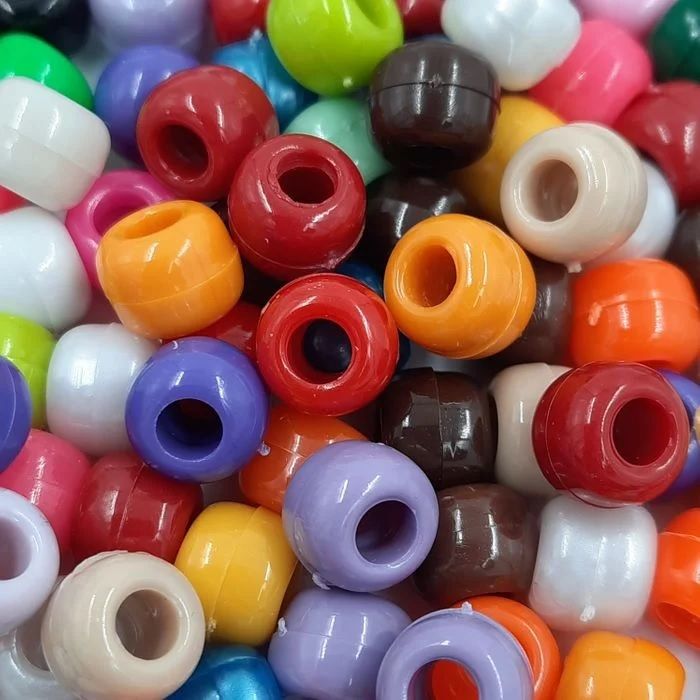 Miçanga Tererê Fosco Colorida 145 - 10mm 25g Aprox. 56 Peças
