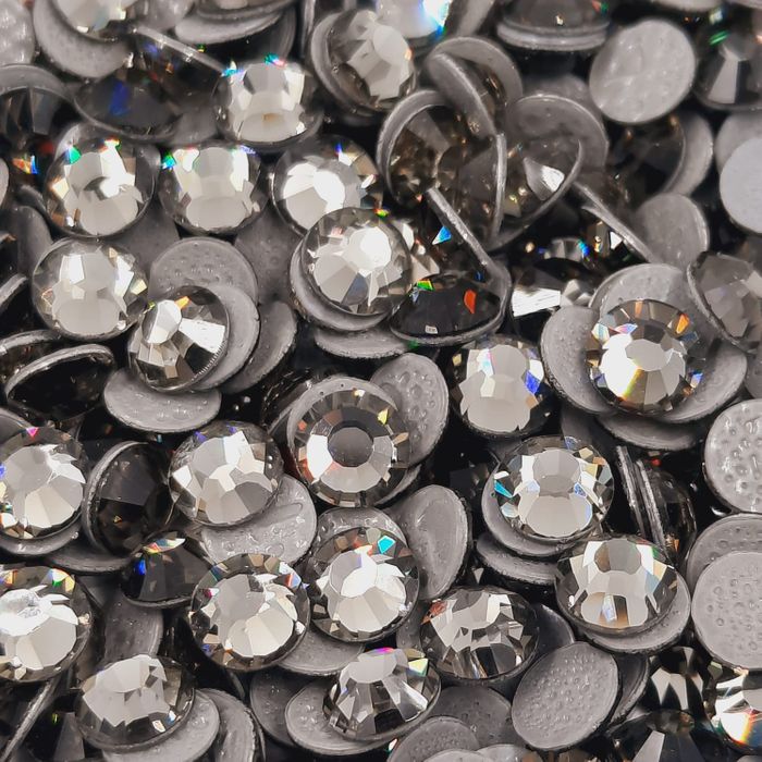 Strass Base Reta Hotfix Tcheco Black Diamond - SS20(4,60-4,80 mm) 18 Peças