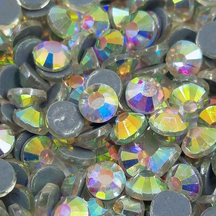 Strass Base Reta Hotfix Chinês Premium Aurora Boreal - SS20(4,60-4,80mm) 36 Peças