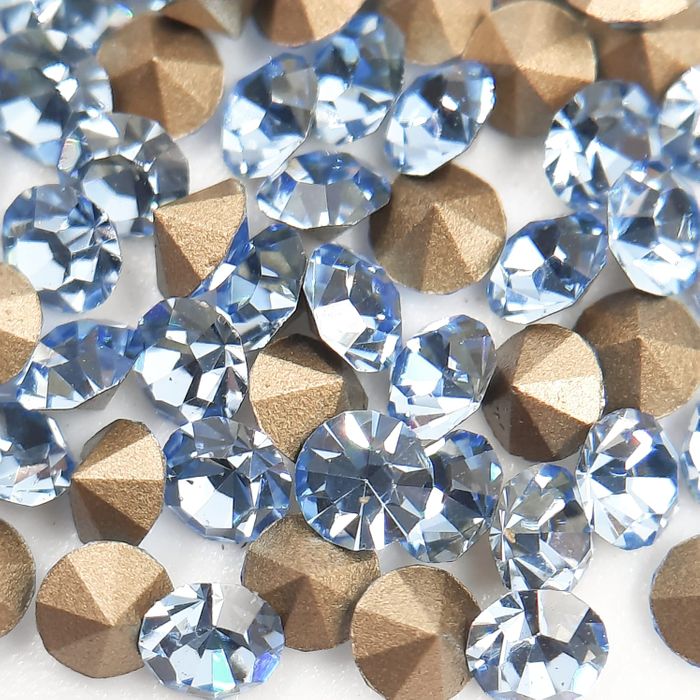 Strass Oktant Light Safira - SS10/PP21(2,70-2,80mm) 1.440 Peças