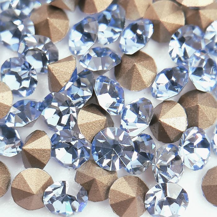 Strass Swarovski 1028 Light Safira - SS5,5/PP12(1,80-1,90mm) 144 Peças 
