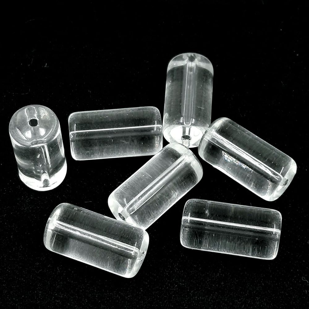 Firma Transparente Cristal - 20x10mm 100 Peças