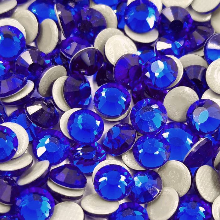 Strass Base Reta Hotfix Swa Safira - SS20(4,60-4,80mm) 18 Peças