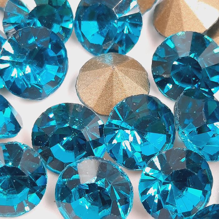 Strass Chinês Blue Zircon - SS38(7,927-8,164) 46,5g