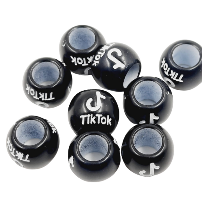 Entremeio TikTok Branco com preto - 11mm 25g