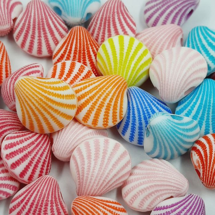 Conchinha Colorida - 12x11mm 25g