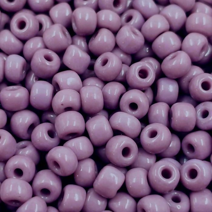 Miçanga Asmara Fosca Roxo 23020 - 6/0(4,1mm) 25g Aprox. 300 Peças