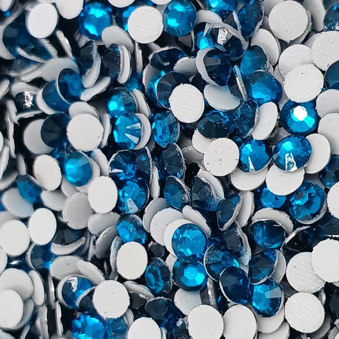 Strass Base reta Resina Azul - SS16(3,80-4,00mm) 28.800 Peças