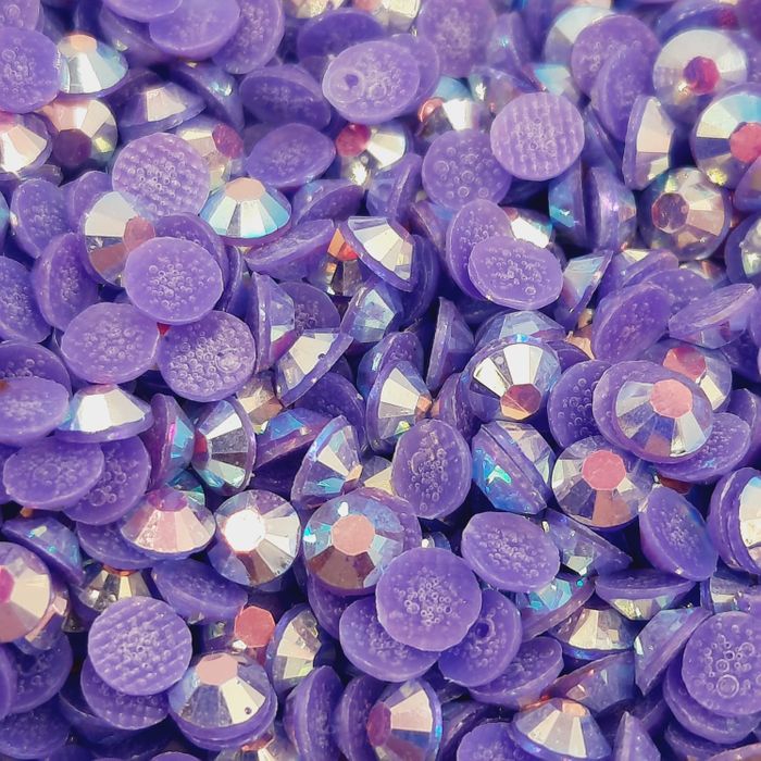 Strass Base reta Resina Roxo Aurora Boreal - SS16(3,80-4,00mm) 28.800 Peças