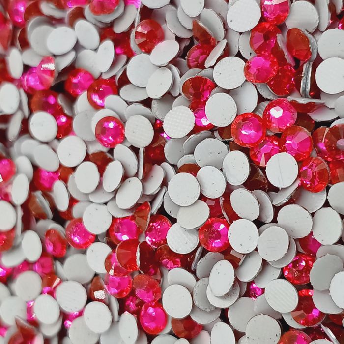Strass Base reta Resina Pink - SS16(3,80-4,00mm) 16,5g Aprox. 1.440 Peças